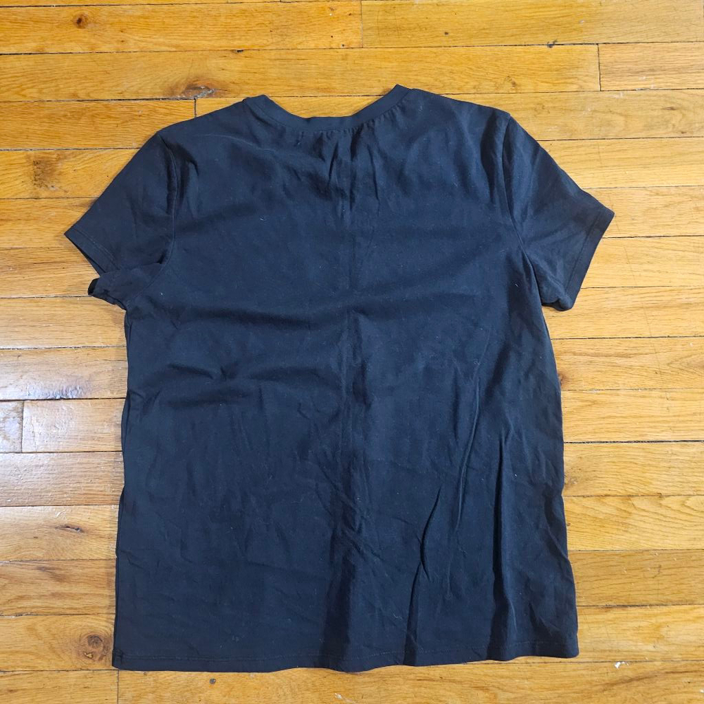 Pam and Gela Black Graphic Tee Women's Size Large - Picture 5 of 6